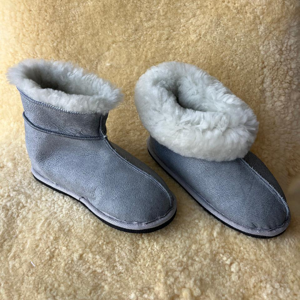 Oskava Sheepskin Slip Ons - No Top Binding