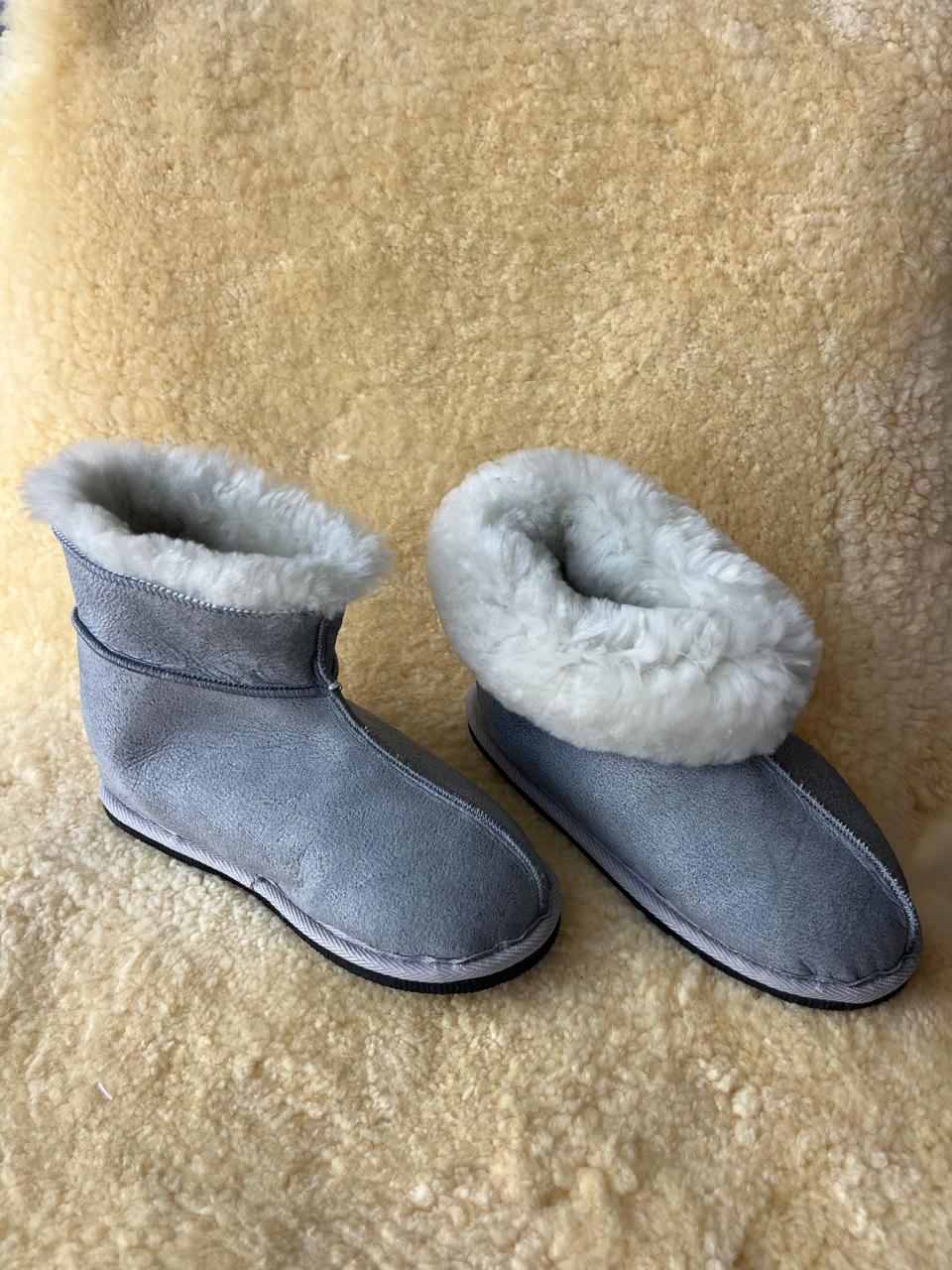 Oskava Sheepskin Slip Ons - No Top Binding