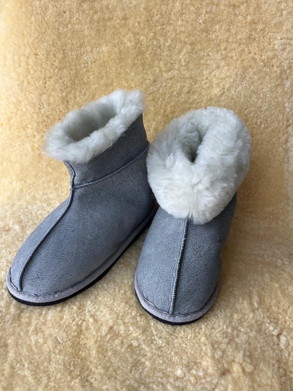 Oskava Sheepskin Slip Ons - No Top Binding