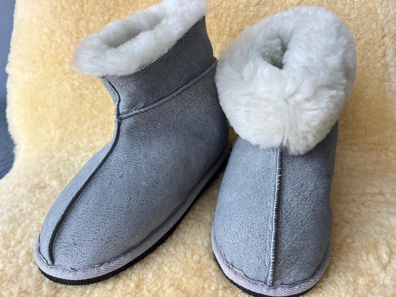 Oskava Sheepskin Slip Ons - No Top Binding